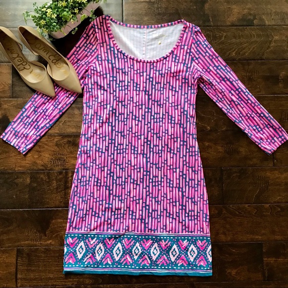 Lilly Pulitzer Dresses & Skirts - {Lilly Pulitzer}  NWOT Pink and Teal Dress